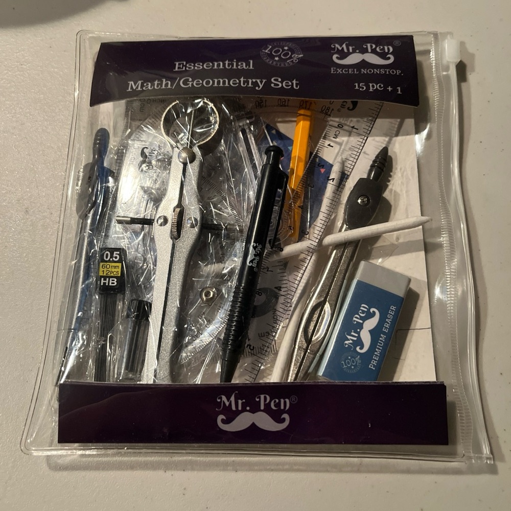 Mr. Pen Math Geometry Set - Picture 6 of 6